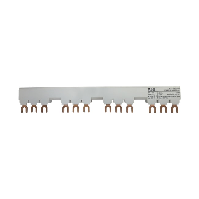Barramento | 690VAC/250VCC 65A | PS1-4-1-65 | ABB Barramento | 690VAC/250VCC 65A | PS1-4-1-65 | ABB
