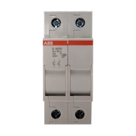 Base Fusível 10x38mm 2 Polos 32A 690V E92/32 ABB