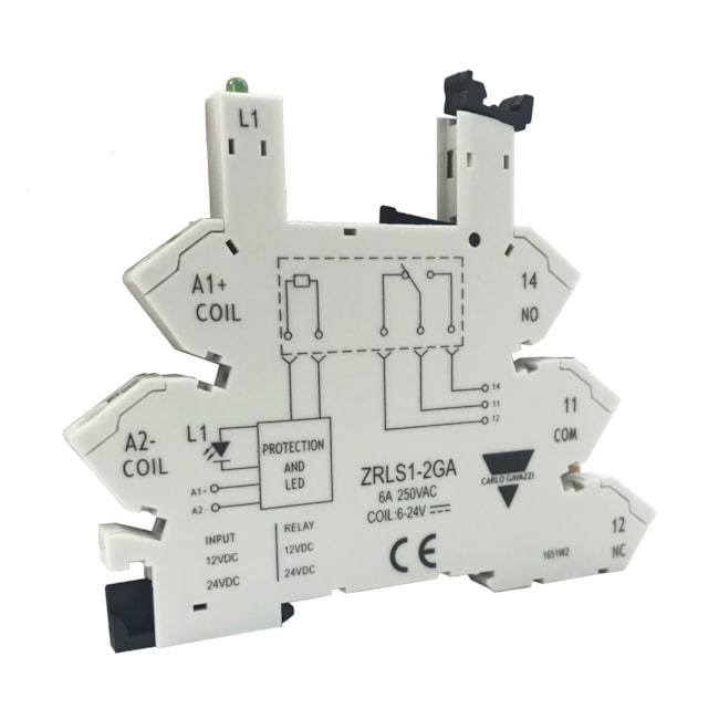 Base para Relé | ZRLS12GA | Carlo Gavazzi