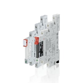 Base Relé Modular de Interface | 2...24VCA/CC | CR-S012/024VADC1SS | ABB