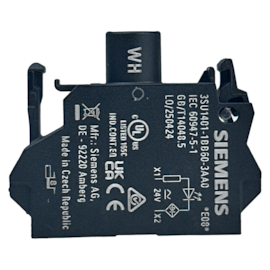 Bloco com Led Branco Integrado 24VCC/VCA