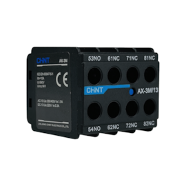 Bloco de Contato Auxiliar Chint AX-3M/13 1NA+3NF para NXC
