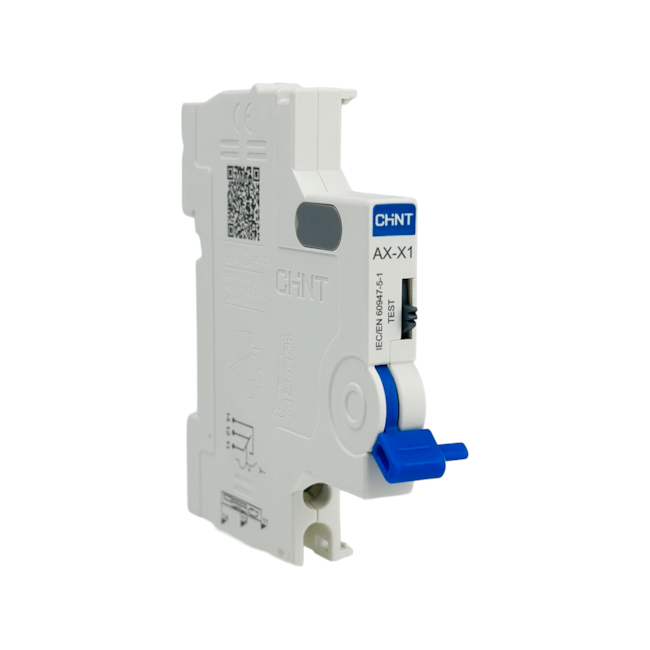 Bloco de Contato Auxiliar Chint AX-X1 1NA+1NF p/ NXB 40-63