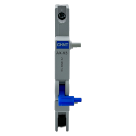 Bloco de Contato Auxiliar Chint AX-X3 1NA+1NF p/ NXB 125/G