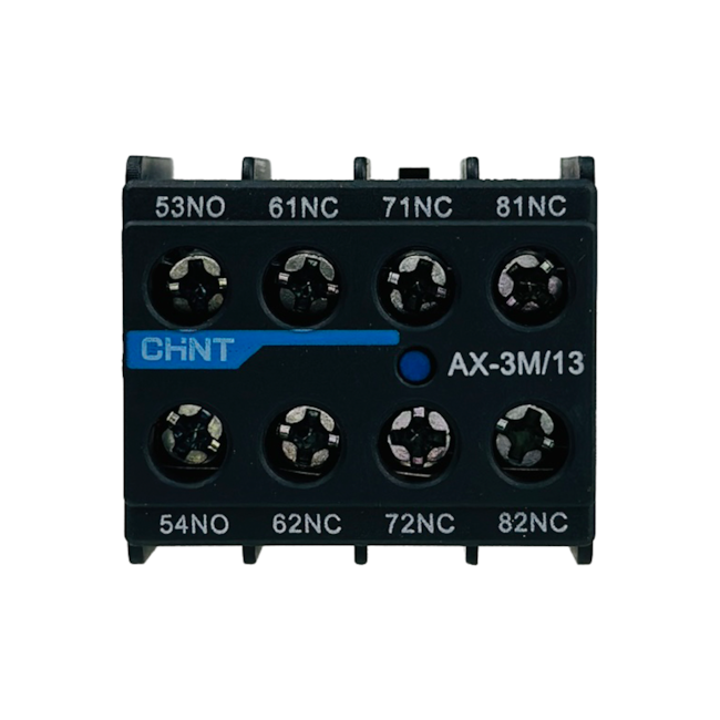 Bloco de Contato Auxiliar Frontal 1Na+3Nf para Minicontator NXC