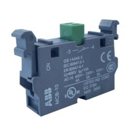 Bloco de Contato | Auxiliar NA | MCB-10 | ABB Bloco de Contato | Auxiliar NA | MCB-10 | ABB