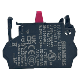 Bloco de Contato Auxiliar Siemens 3SU1400-1AA10-3CA0 1NF