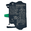 Bloco de Contato Auxiliar Siemens Frontal com Mola 1NA 500V