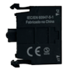 Bloco Lampada com Led Laranja Integrado 110-220VCA