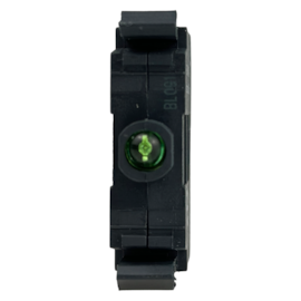 Bloco Lampada com Led Verde Integrado 110-220VCA