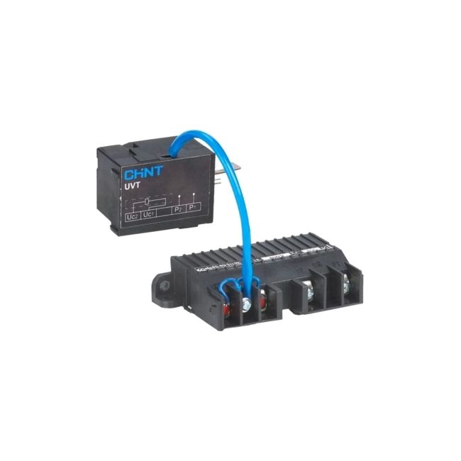 Bobina de Mínima Tensão Chint para Disjuntores NXM 400/630 Bobina de Mínima Tensão Chint para Disjuntores NXM 400/630