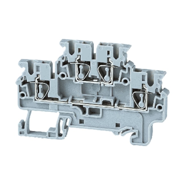 Borne Duplo Connectwell CXDL2,5 1000V 24A Conexão por Mola Borne Duplo Connectwell CXDL2,5 1000V 24A Conexão por Mola