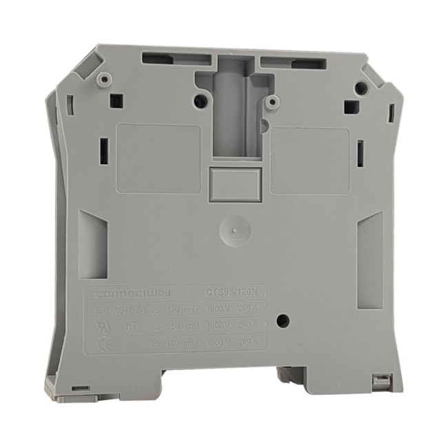 Borne Duplo Parafuso 120mm² | CTS95/120N | Connectwell Borne Duplo Parafuso 120mm² | CTS95/120N | Connectwell