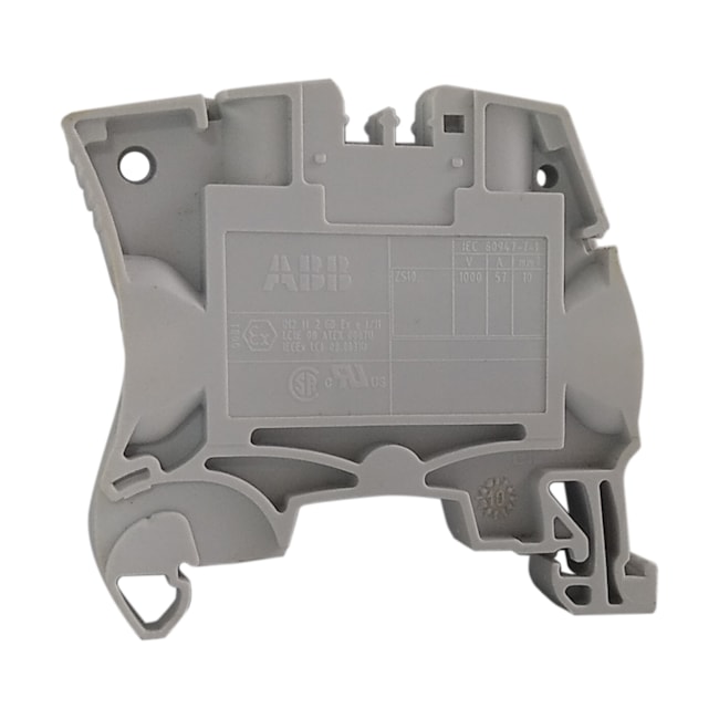 Borne Parafuso | Cinza 10mm² 8mm | ZS10 | ABB Borne Parafuso | Cinza 10mm² 8mm | ZS10 | ABB