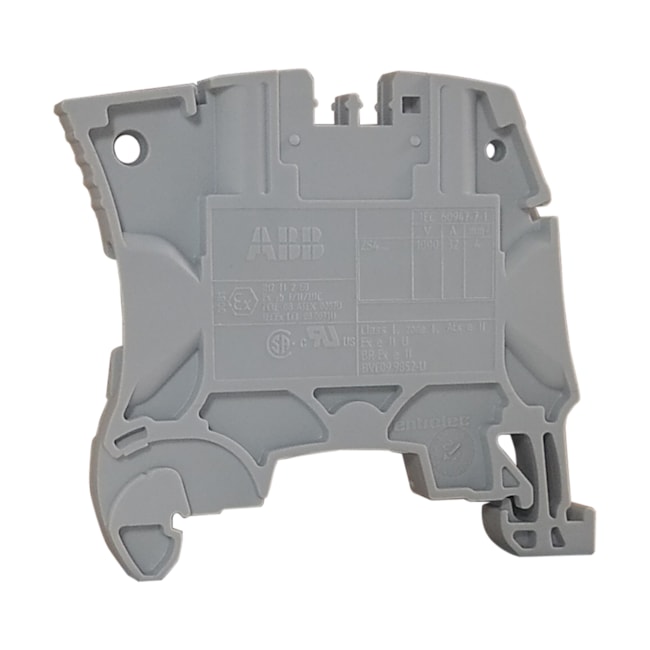 Borne Parafuso | Cinza 4mm² 5,2mm | ZS4 | ABB Borne Parafuso | Cinza 4mm² 5,2mm | ZS4 | ABB