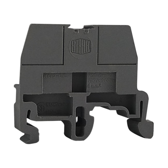 Borne Parafuso | Cinza 6mm² 9,5mm | M6/9.EE | ABB Borne Parafuso | Cinza 6mm² 9,5mm | M6/9.EE | ABB