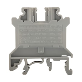 Borne Passagem Parafuso | 4mm² | CTS4UN | Connectwell Borne Passagem Parafuso | 4mm² | CTS4UN | Connectwell