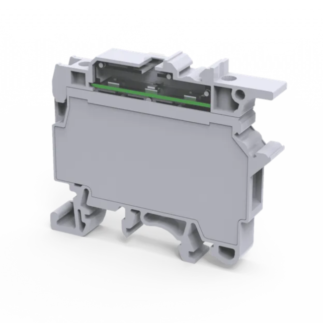 Borne Porta-Fusível 4mm² Connectwell 6-60V Cinza CF4UL6-60V Borne Porta-Fusível 4mm² Connectwell 6-60V Cinza CF4UL6-60V