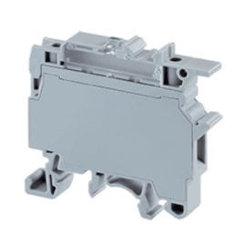 Borne Porta-Fusível Connectwell CF4U Trilho DIN 800V 6,3A Borne Porta-Fusível Connectwell CF4U Trilho DIN 800V 6,3A
