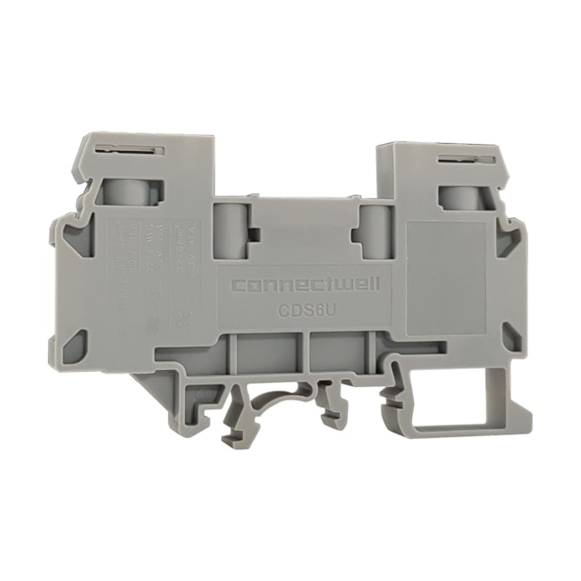 Borne Seccionável Parafuso | 6mm² | CDS6U | Connectwell Borne Seccionável Parafuso | 6mm² | CDS6U | Connectwell
