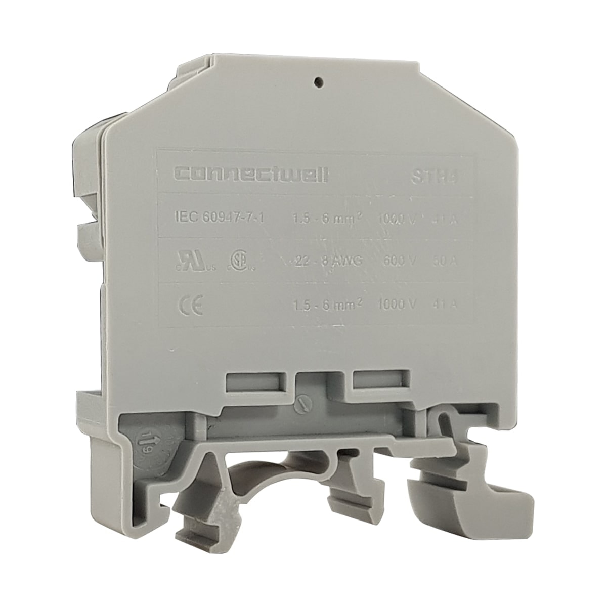 Borne Seccionável Parafuso 6mm² Connectwell STH4