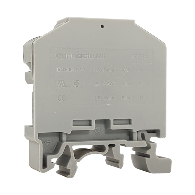 Borne Seccionável Parafuso | 6mm² | STH4 | Connectwell Borne Seccionável Parafuso | 6mm² | STH4 | Connectwell