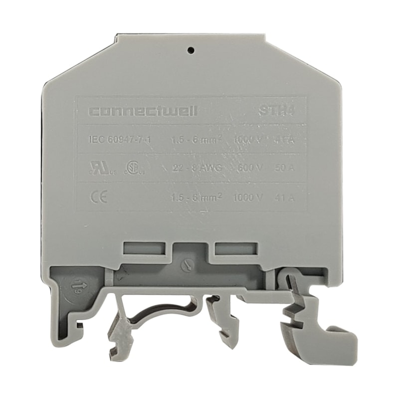 Borne Seccionável Parafuso 6mm² Connectwell STH4