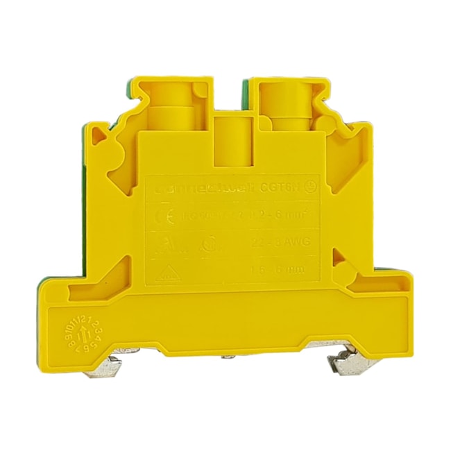 Borne Terra | 6mm² | CGT6N | Connectwell Borne Terra | 6mm² | CGT6N | Connectwell