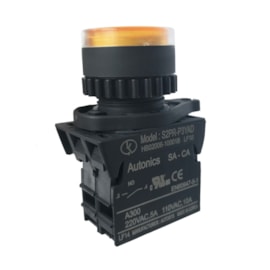 Botão de Acionamento Amarelo Autonics S2PR-P3YAD