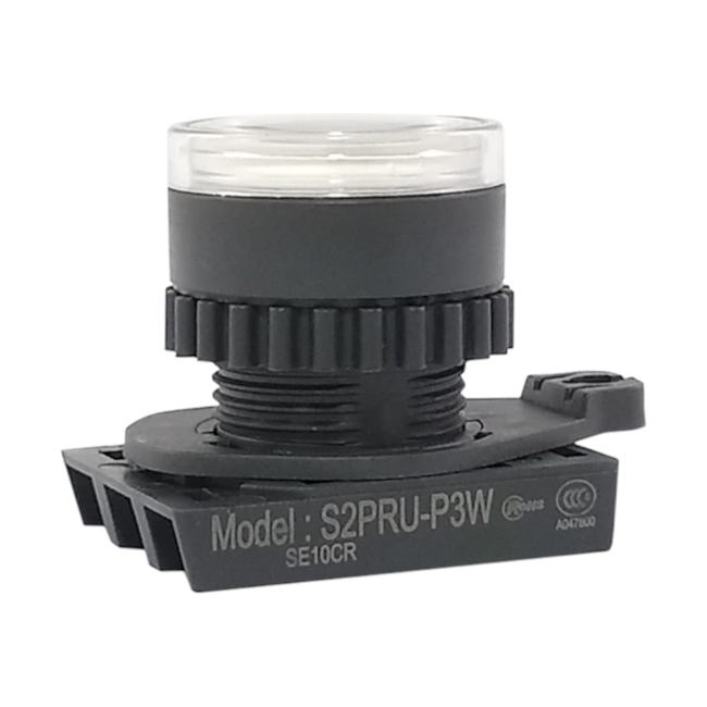 Botão de Acionamento Branco Autonics S2PRU-P3W Botão de Acionamento Branco Autonics S2PRU-P3W