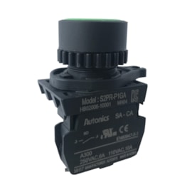 Botão de Acionamento Verde Autonics S2PR-P1GA Botão de Acionamento Verde Autonics S2PR-P1GA