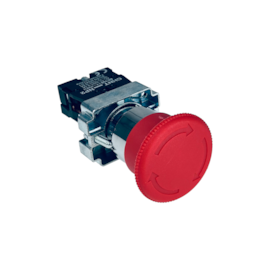 Botão de Emergência Chint NP2-BS542 1NF Tipo Cogumelo Botão de Emergência Chint NP2-BS542 1NF Tipo Cogumelo