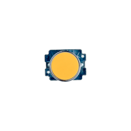 Botão de Impulso Amarelo Chint NP2-BA51 1NA Base Metalica