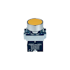 Botão de Impulso Amarelo Chint NP2-BA51 1NA Base Metalica