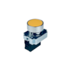 Botão de Impulso Amarelo Chint NP2-BA51 1NA Base Metalica