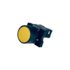 Botão de Impulso Amarelo Chint NP2-EA51 1NA Base Plastica