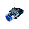 Botão de Impulso Azul Iluminado Chint NP2-BW3661 24V 1NA