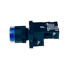 Botão de Impulso Azul Iluminado Chint NP2-EW3661 24V 1NA