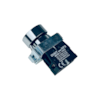 Botão de Impulso Preto Chint NP2-BA21 1NA Base Metalica