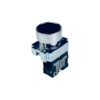 Botão de Impulso Preto Chint NP2-BA21 1NA Base Metalica