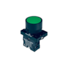 Botão de Impulso Verde Chint NP2-EA31 1NA Base Plastica