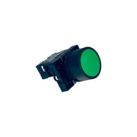 Botão de Impulso Verde Chint NP2-EA31 1NA Base Plastica