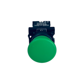 Botão de Impulso Verde Chint NP2-EC31 1NA Tipo Cogumelo