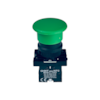 Botão de Impulso Verde Chint NP2-EC31 1NA Tipo Cogumelo