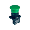 Botão de Impulso Verde Chint NP2-EC31 1NA Tipo Cogumelo