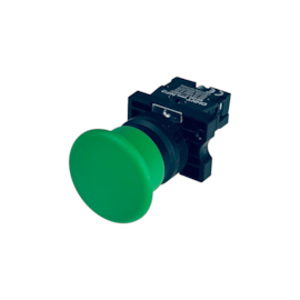 Botão de Impulso Verde Chint NP2-EC31 1NA Tipo Cogumelo