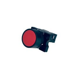 Botão de Impulso Vermelho Chint NP2-EA42 1NF Base Plastica
