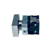 Botão Duplo de Impulso Chint NP2-BL8325 1NA+1NF Base Metalica
