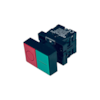 Botão Duplo de Impulso Chint NP2-EL8325 1NA+1NF Base Plastica