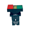 Botão Duplo de Impulso Chint NP2-EL8425 1NA+1NF Base Plastica